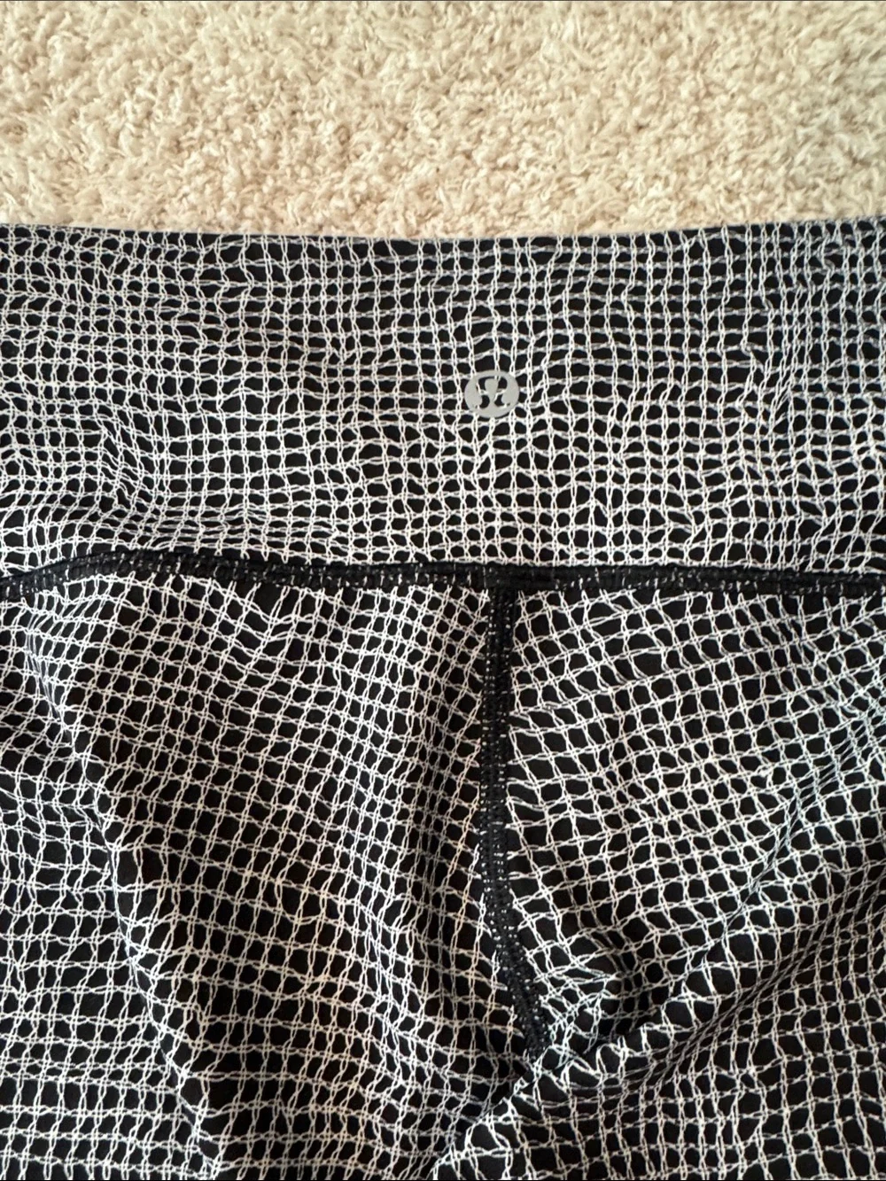 lululemon athletica black white